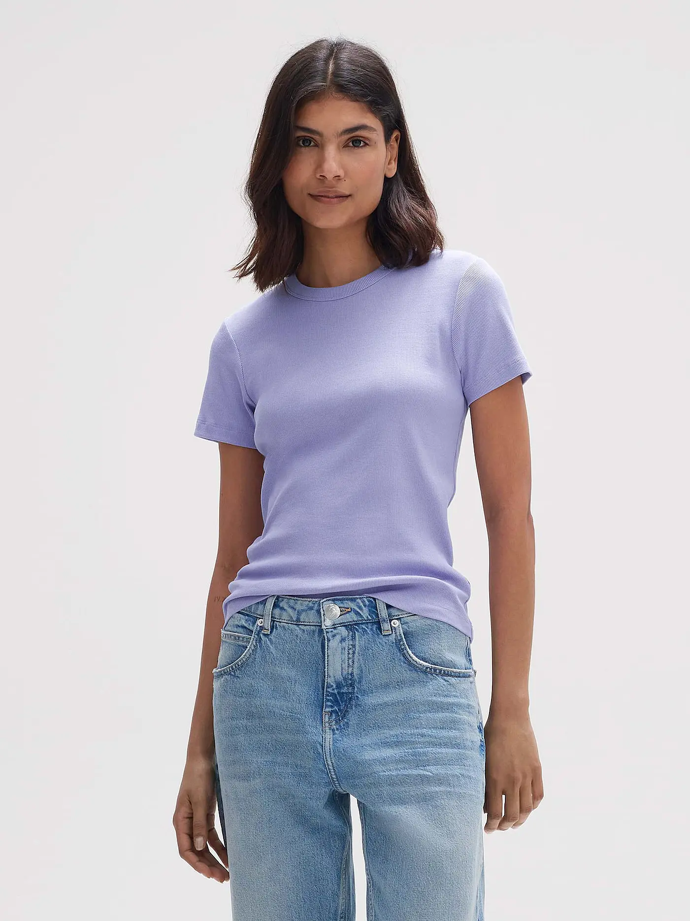 OPUS | T-Shirt SAMUNA | lila